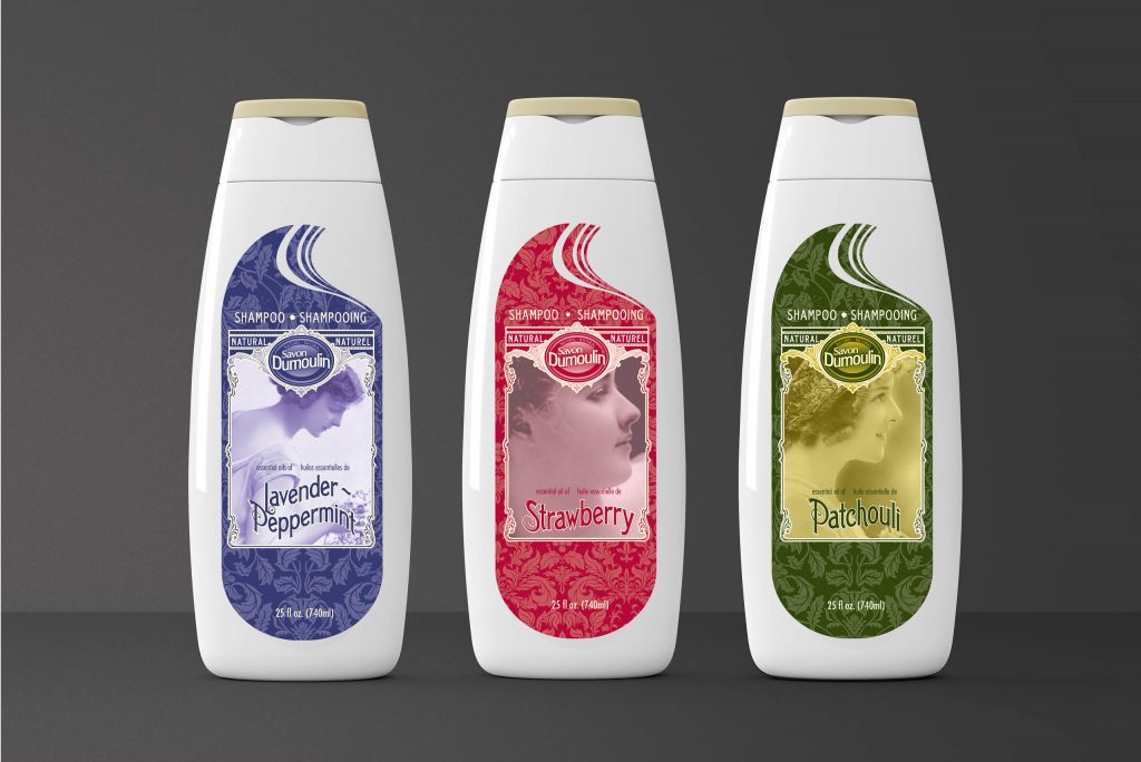Packaging: Savon Dumoulin Shampoo