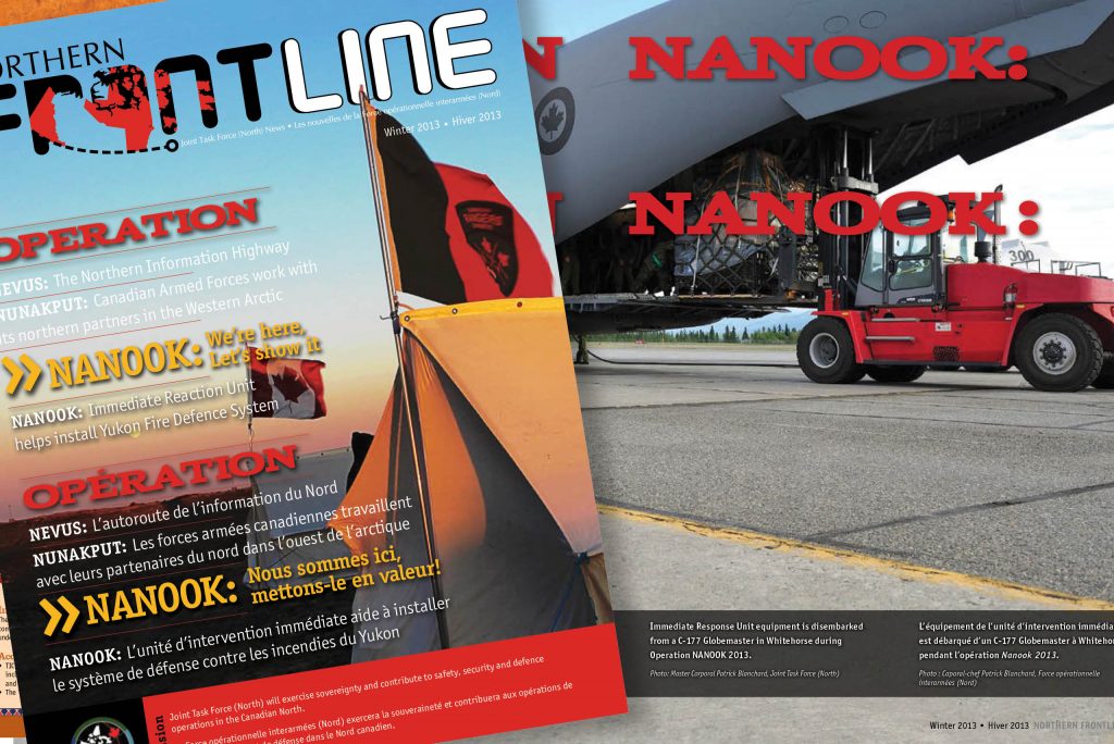 Magazine Design: Northern Frontline